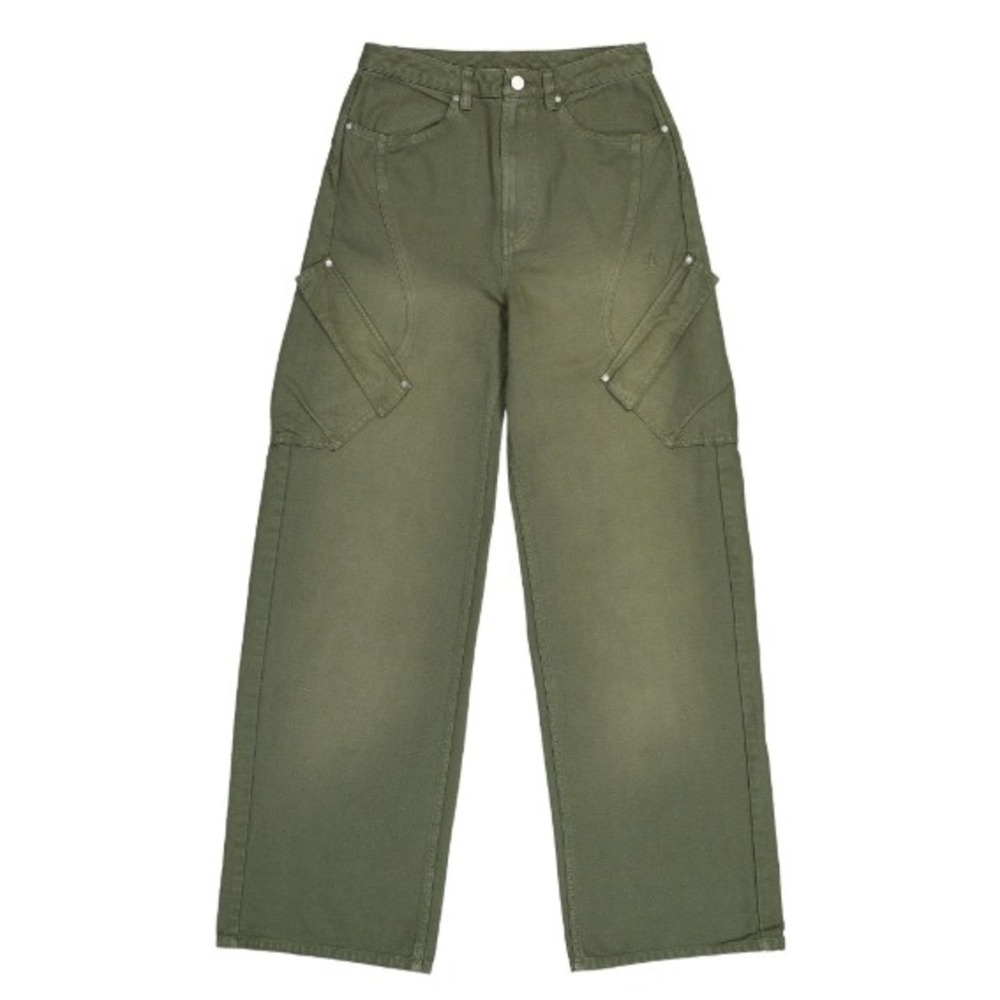 Air Jordan x Travis Scott Women's Cargo Pants Khaki Green FD9119-325 Size 8